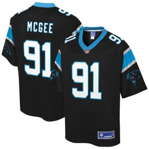 Youth Carolina Panthers Stacy McGee NFL Pro Line Black Player Jersey