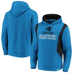Carolina Panthers Iconic Color Block Pullover Hoodie